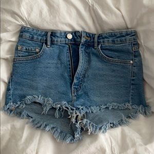 Zara denim shorts